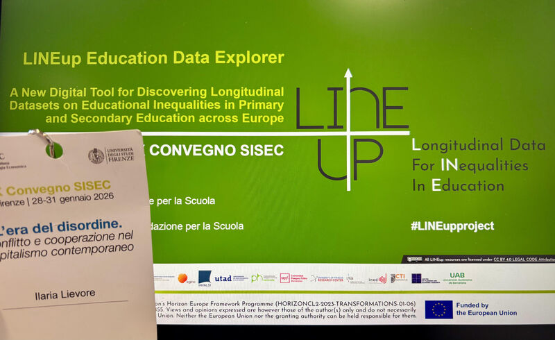 LINEup at SISEC 2026 Annual Conference: Life Trajectories, Education ...